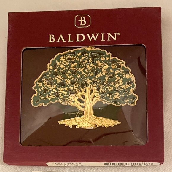 LIBERTY TREE 77034.010 2001 Baldwin Brass American Legacy Ornament VTG - Picture 1 of 5